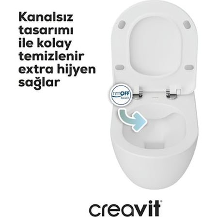 Yavaş Kapanan Asma Klozet ile Modern Banyo Çözümü