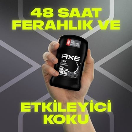 50 ml erkek deodorant stick, taze koku ile gün boyu koruma sağlar