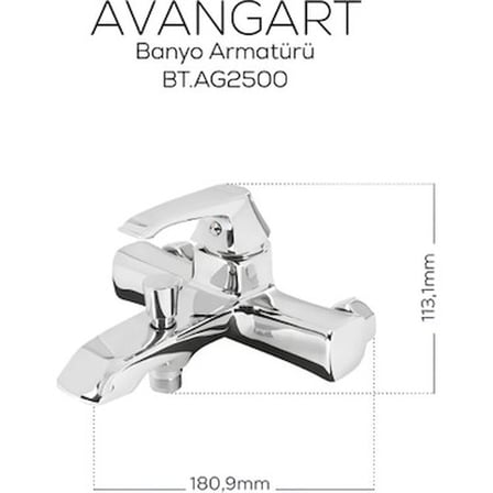 3'lü Banyo Bataryası Seti, Modern ve Kullanışlı