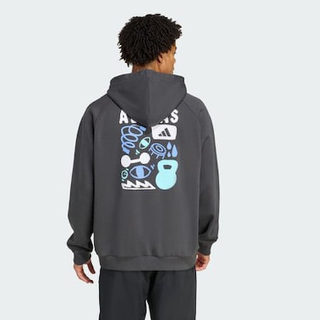 Adidas Performance JX1811 PrimeLift Graphic Kapüşonlu