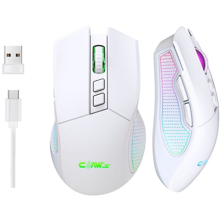 Claw's Crossfire Air V1 Kablosuz 10000 Dpi Pixart PMW3325 Sensör Makro Yazılımlı Chromatic RGB