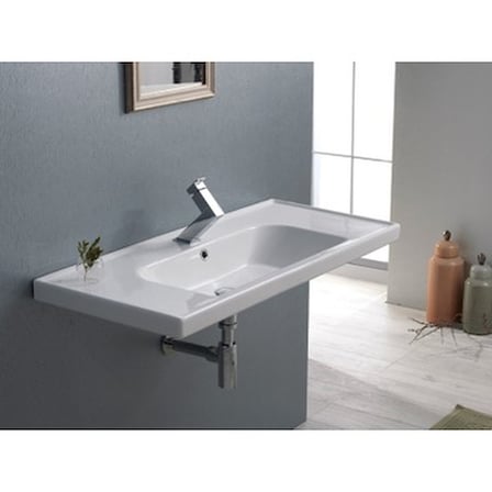 Etajerli 80x45 cm Seramik, Modern Tasarım ve Fonksiyonel