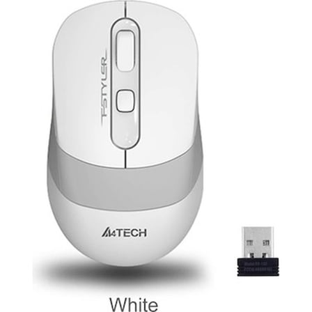 A4Tech FG10 Nano Alıcı Kablosuz Optik 2000DPI Enerji Korumalı Mouse -