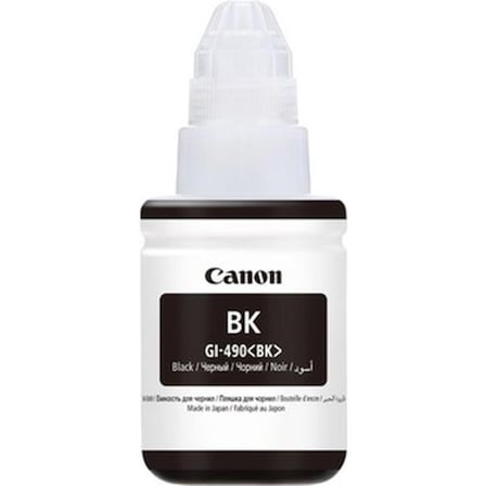 Canon GI-490BK Black Siyah Şişe Mürekkep
