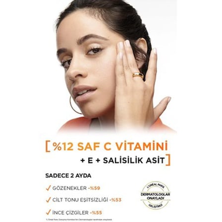 L'Oréal Paris Revitalift Clinical %12 Saf C Vitamini Aydınlatıcı, Ton Eşitleyici, Gözenek Karşıtı