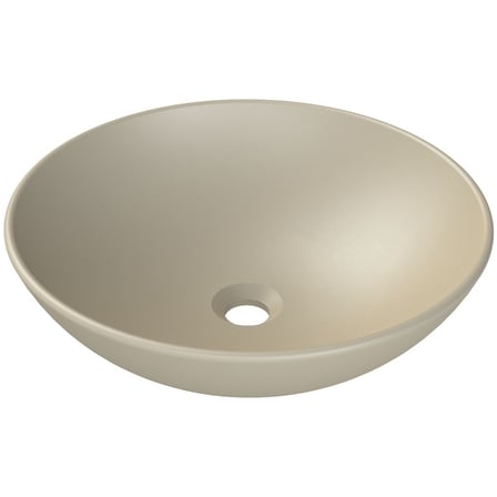 Mat Kapuçino Renkli 46 cm Seramik Lavabo ile Şık Kullanım