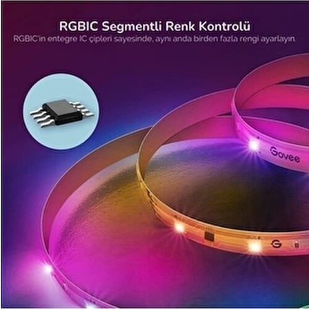 Wi-Fi+ Bluetooth LED Şerit, 5m Uzunlukta