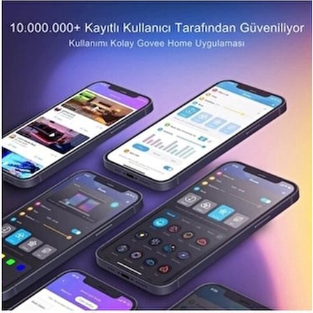 Wi-Fi+ Bluetooth LED Şerit, 5m Uzunlukta