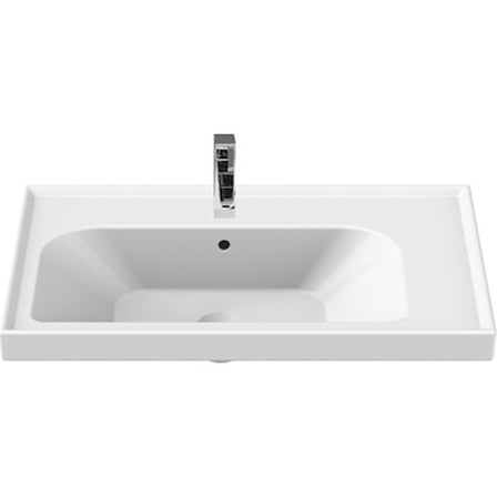 Turkuaz Seramik Frame 70x45 cm Etajerli