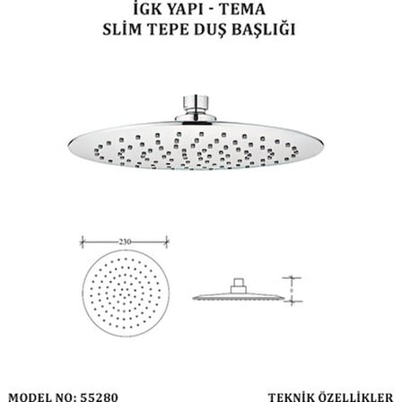Tema Siım Tepe Duş Başlıkları, Kullanım Kolaylığı