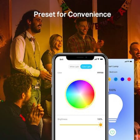 Akıllı Wi-Fi Led Ampul, Uzaktan Kumanda ile Kolay Kontrol İmkanı