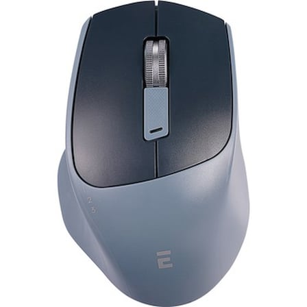 Lacivert 2in1 Bluetooth Kablosuz Mouse, Ofis İçin Sessiz Tasarım