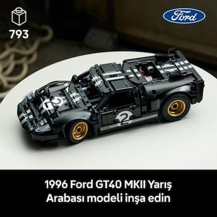 1966 Ford GT40 MKII Yarış Arabası Modeli Yetişkinler için