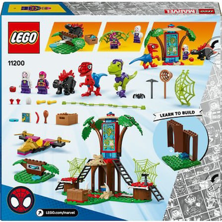 Spidey Temalı Ağaç Ev Karargahında Eğlenceli Oyun