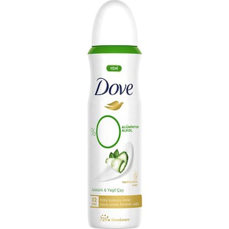 Alüminyum İçermeyen Salatalık ve Yeşil Çay Özlü Deodorant