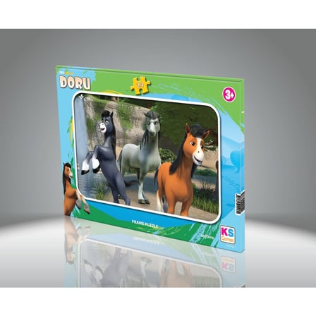 Doru Temalı 24 Parça Frame Puzzle ile Eğlence