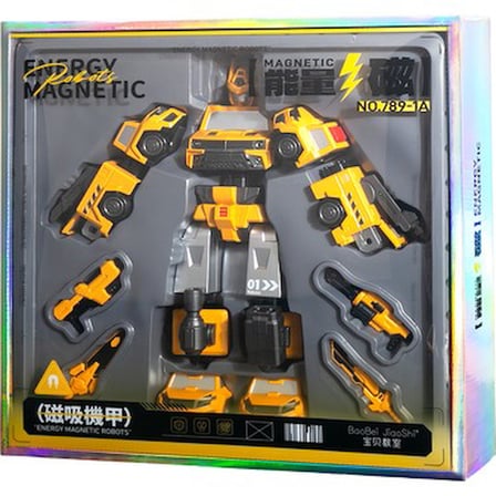 9in1 Manyetik Dönüşen Robot Oyuncak