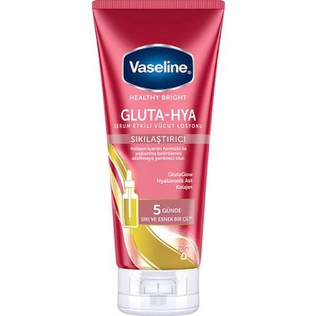 200 ml vücut losyonu, gluta-hya serum ile etkili bakım sağlar