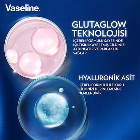200 ml vücut losyonu, gluta-hya serum ile etkili bakım sağlar