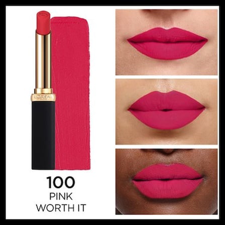 Intense Volume Matte Ruj, 100 Pink Worth