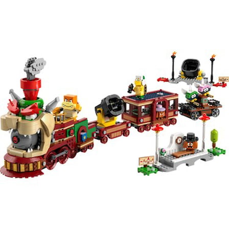 Bowser Ekspres Treni - 9 Yaş ve Üzeri Model Yapım Seti