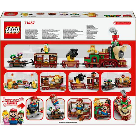 Bowser Ekspres Treni - 9 Yaş ve Üzeri Model Yapım Seti