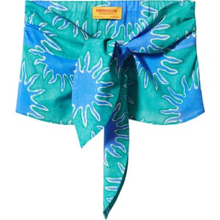 Mango Düğüm Desenli Bandeau