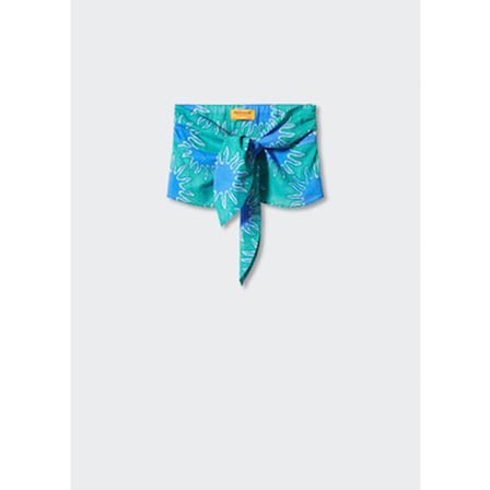 Mango Düğüm Desenli Bandeau