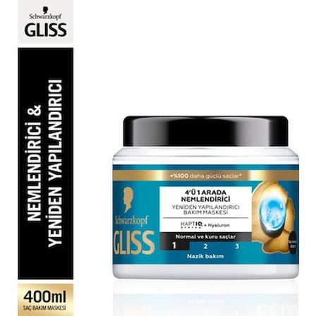 400ml Nemlendirici ve Yeniden Yapılandırıcı Saç Maskesi
