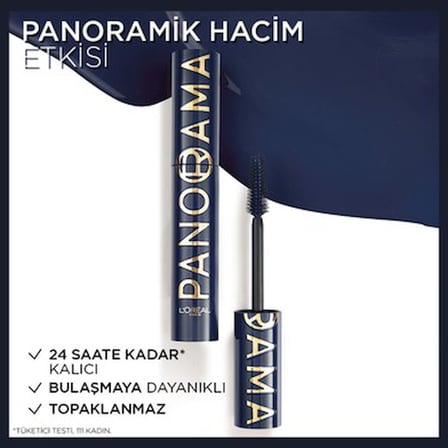 Mavi Renkli Hacim Verici Maskara Büyük Boy