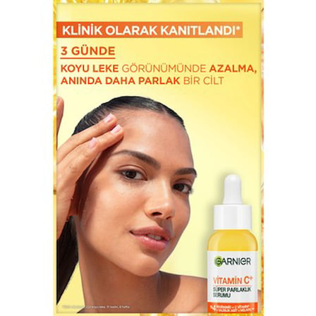 C Vitamini ile Parlaklık Veren Süper Serum