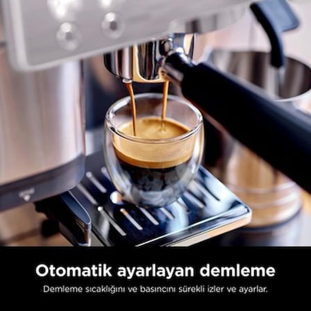 1600 W Espresso Makinesi, Barista Assist Özelliği