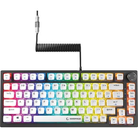 Siyah Hot Swap Mekanik Klavye, 8000 Hz Hız ve RGB Aydınlatma Özellikleri