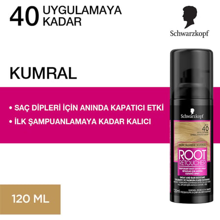120 ml Kumral Renkli Sprey Boya, Kök Renk Düzelticisi