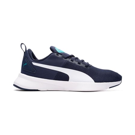 192928-34 Puma Flyer Runner Jr Unisex Spor Ayakkabı Peacoat-White-Deep