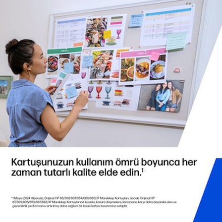Renkli Orijinal Mürekkep Kartuşu, Yüksek Kalite Baskılar İçin