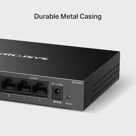 8-Port Masaüstü Switch, 10/100/1,000 Mbps Hız ile Kullanım
