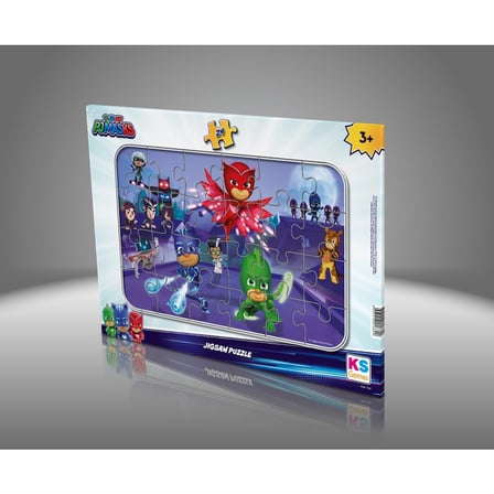 Pj Masks Temalı 24 Parça Eğlenceli Puzzle Seti