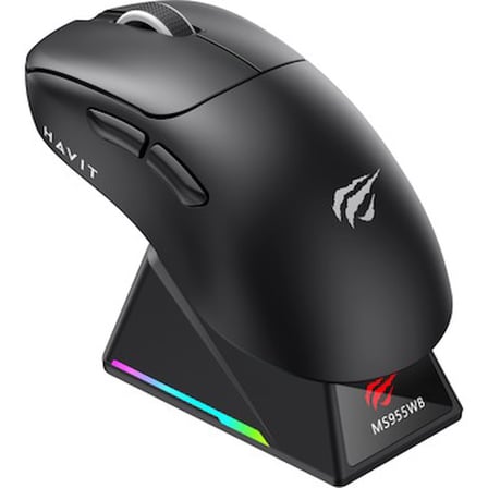 Havit Gamenote MS955WB Rgb Wireless Gaming Mouse 3 Modlu + Ekranlı Şarj