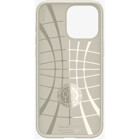 Spigen iPhone 15 Pro Max ile Uyumlu Kılıf Liquid Air Kaymaz Dokulu Yüzey Bej Kapak - ACS07212