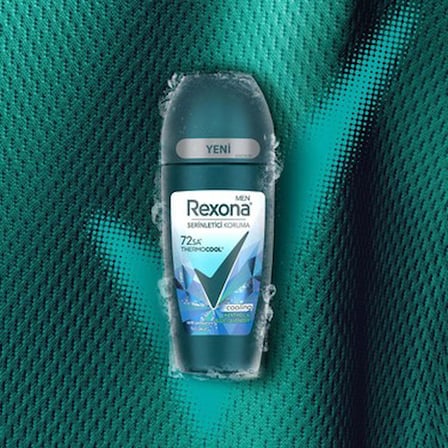 Mentol ve mavi lavanta içeren erkek roll-on deodorant, 50 ml
