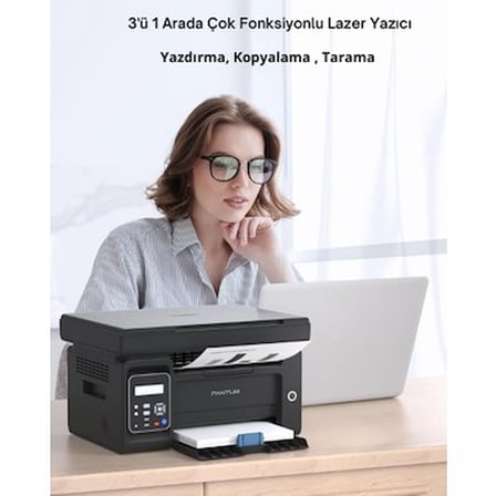 Mono Çok Fonksiyonlu Lazer Yazıcı, Tarayıcı ve Fotokopi Aygıtı