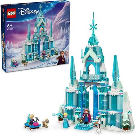LEGO® │ Disney Princess Elsa'nın Buz Sarayı 43244 - 6 Yaş & Üzeri Çocuklar için Yaratıcı Oyuncak