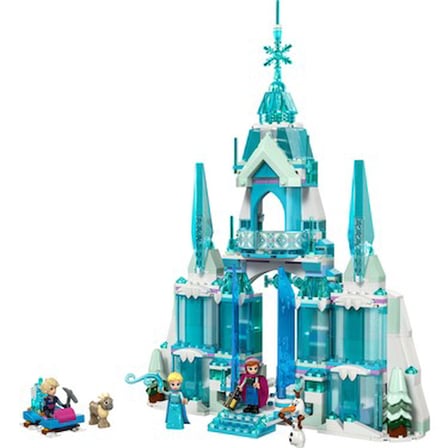 LEGO® │ Disney Princess Elsa'nın Buz Sarayı 43244 - 6 Yaş & Üzeri Çocuklar için Yaratıcı Oyuncak