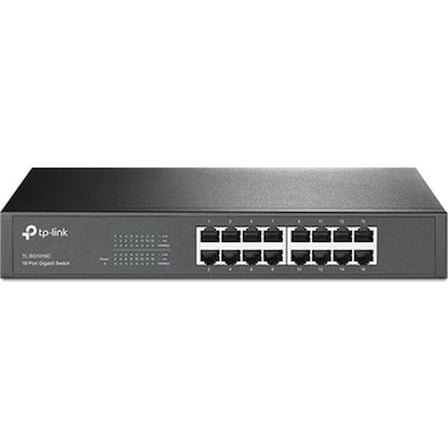 Tp-Link TL-SG1016D 16 Port 10-100-1000 Mbps Switch Çelik Kasa Rack