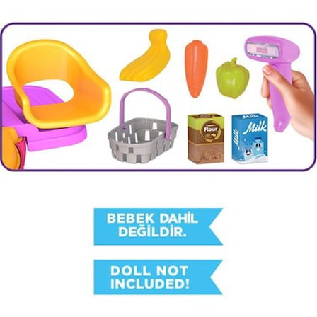 Market Temalı Eğlenceli Oyun Seti