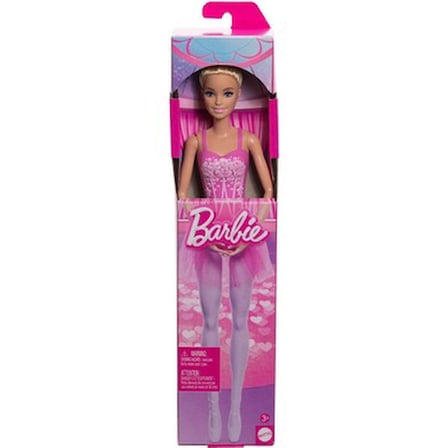 Pembe renkli eğlenceli balerin bebek - Çocuklar için model