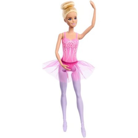 Pembe renkli eğlenceli balerin bebek - Çocuklar için model