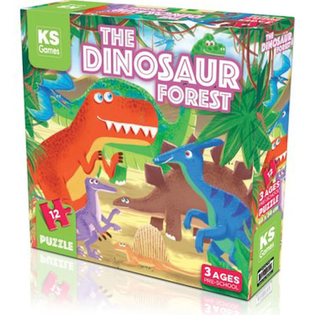 KS Games The Dinosaur Forest Pre School Puzzle 12