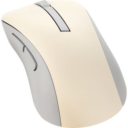 Bej Renkli Kablosuz Mouse, Ergonomik Tasarım ile Kullanım Kolaylığı
